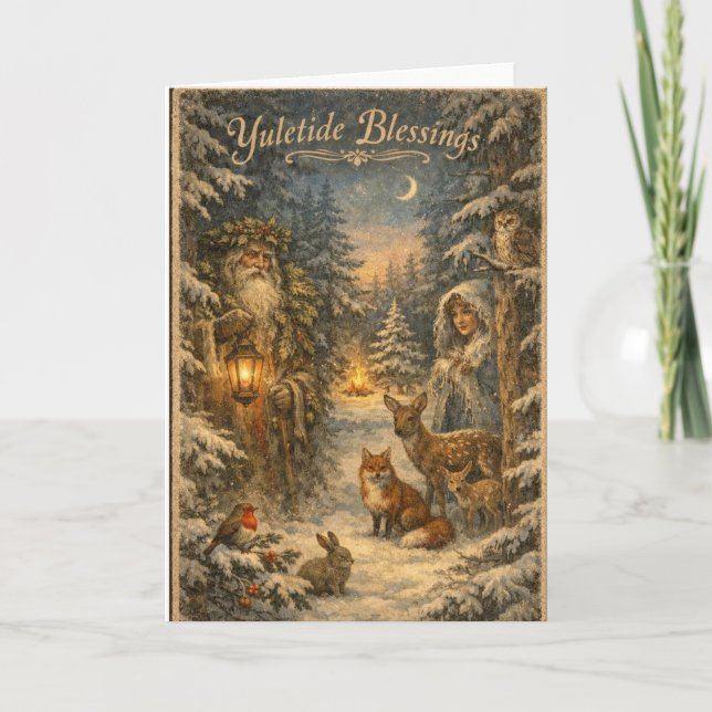 Tarjeta Bendiciones Navideñas (Anverso)