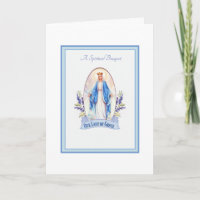 Bendita Virgen María Oraciones Espirituales de Bou