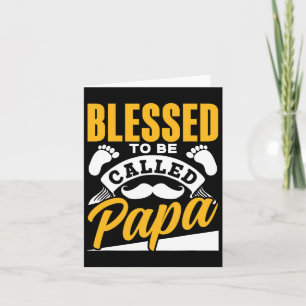 Tarjeta Bendito ser llamado papá papá papá padre y#; es la
