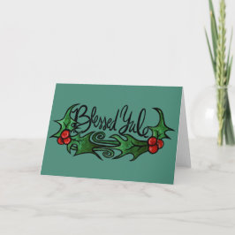 Tarjeta Bendito Yule