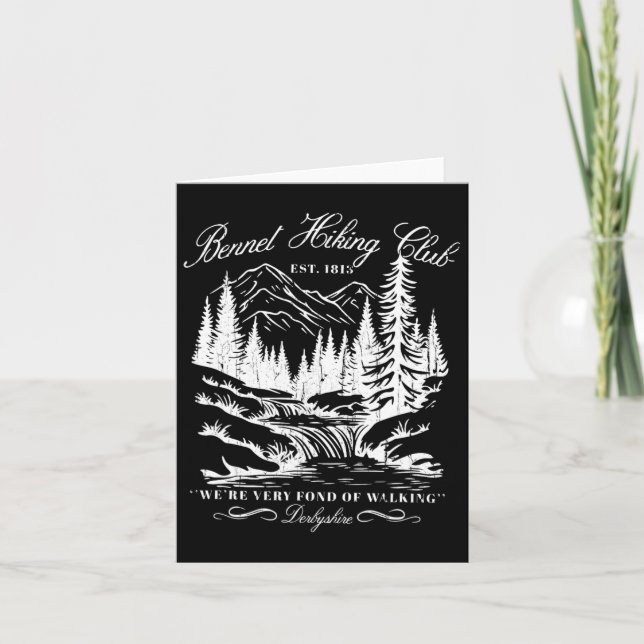 Tarjeta Bennet Hiking Club (Anverso)