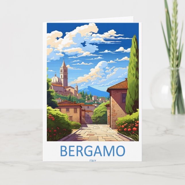 Tarjeta Bergamo 1 (Anverso)