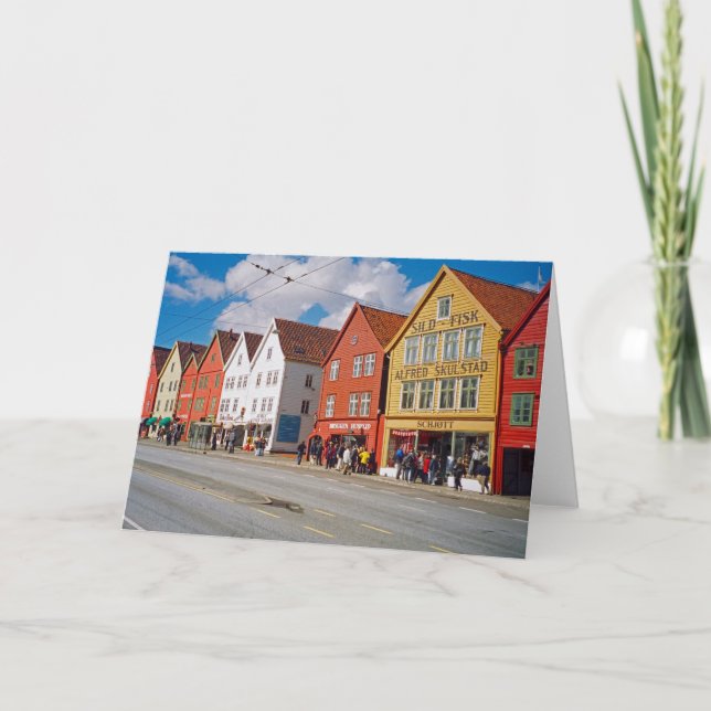 Tarjeta Bergen (Noruega) (Anverso)