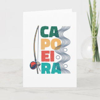 TARJETA BERIMBAU CAPOEIRA