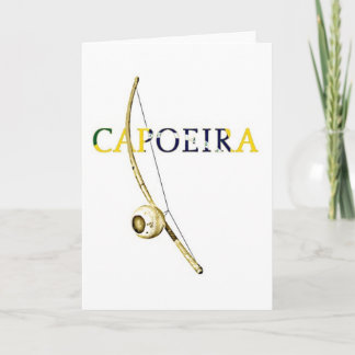 Tarjeta Berimbau Capoeira