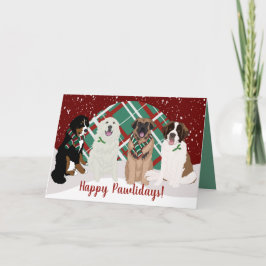 Tarjeta Bernese Leonberger Great Pyrenees St Bernard