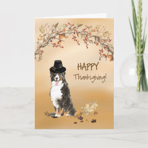 Tarjeta Bernese Mountain Dog Divertido Gorra Acción de Gra