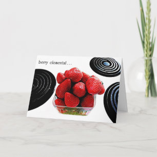 TARJETA "BERRY ELEMENTAL" ORIG FOTOGRAPHY GREETING