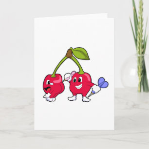 Tarjeta Berry en Dardos con dardo