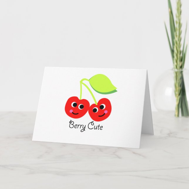 Tarjeta berry lindo (Anverso)