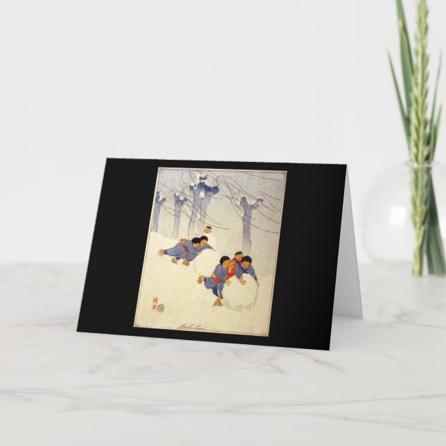 Tarjeta Bertha Boynton Lum Snowball (Anverso)