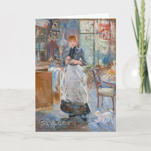Tarjeta Berthe Morisot - En el Comedor