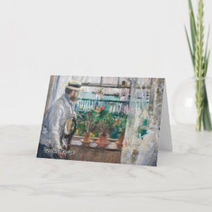 Tarjeta Berthe Morisot - Eugene Manet en la Isla de Wight