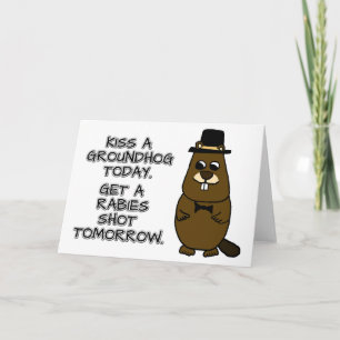 Tarjeta Besa un manicomio hoy. Recibir una inyección de ra