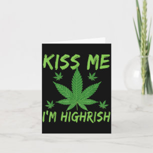 Tarjeta Bésame Estoy Alto Funny St. Patrick’s Day