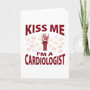 Tarjeta Bésame, soy un cardiólogo