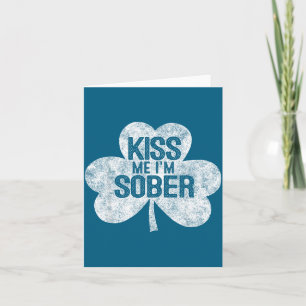 Tarjeta Bésame Soy Un Gif Sobrio De San Patricio
