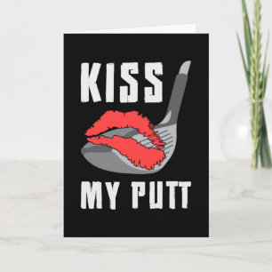 Tarjeta Besar a mi jugador de golf Putt Lover Golfer Sport