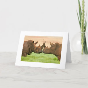 Tarjeta Besar el Rhino