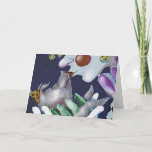 Tarjeta Bese un cerdito