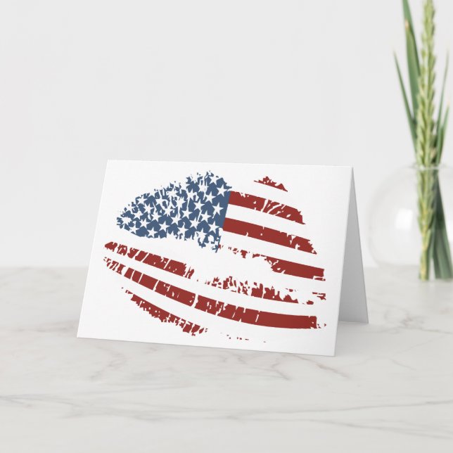 Tarjeta Beso de Estados Unidos (Anverso)
