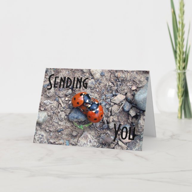 Tarjeta Besos de parásito (Anverso)