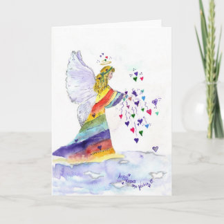 Tarjeta Besos del ángel