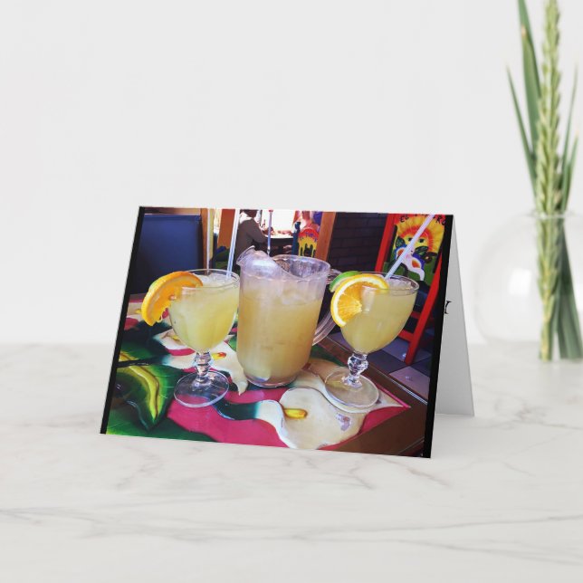 TARJETA *BEST FRIEND EVER* CHEERS AND "HAPPY BIRTHDAY" (Anverso)