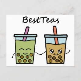Tarjeta "Best Teas" - Una mezcla perfecta de diver