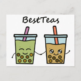 Tarjeta "Best Teas" - Una mezcla perfecta de diver