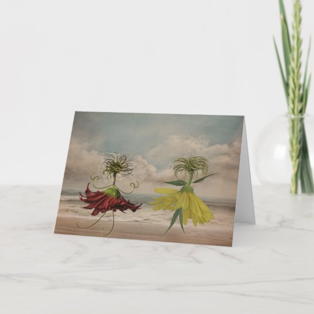 Tarjeta Bestias en la playa (Anverso)