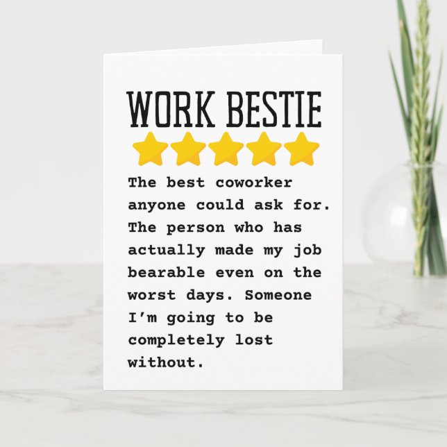 Tarjeta Bestie de trabajo (Anverso)