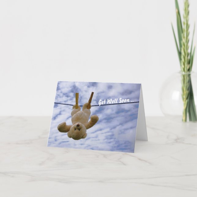 Tarjeta Beterschap en een dikke knuffel. (Anverso)