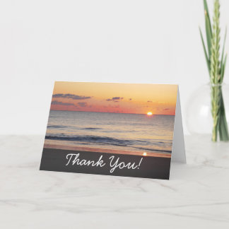 Tarjeta Bethany Beach Sunrise II