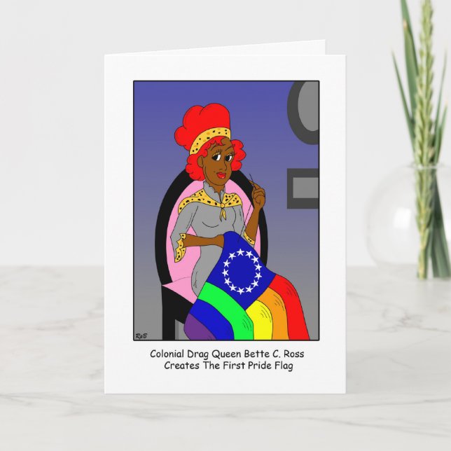 Tarjeta Bette C. Ross: Cumpleaños (Anverso)