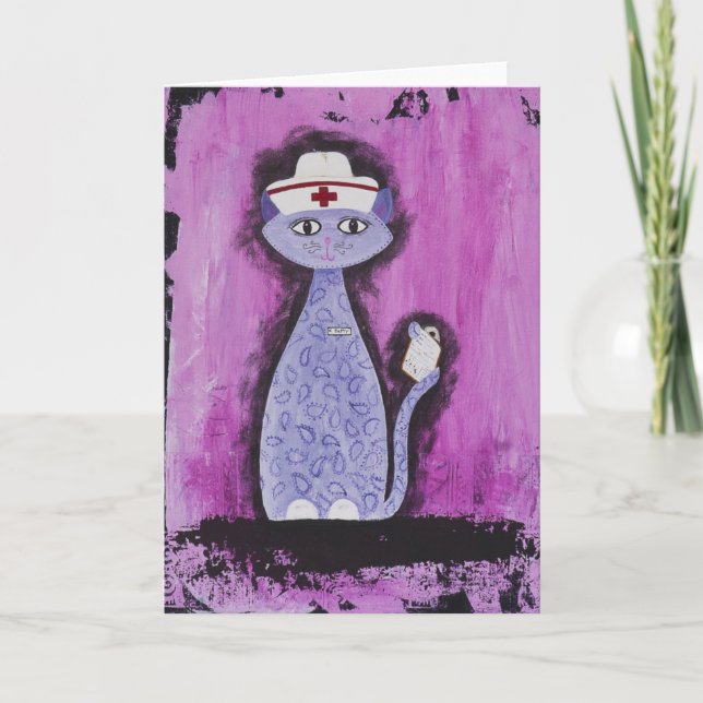 Tarjeta Betty, la enfermera de Paisley (Anverso)