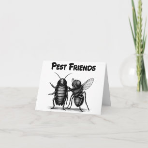 Tarjeta BFF Amigos de pestes