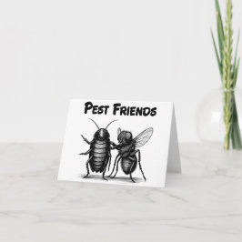 Tarjeta BFF Amigos de pestes