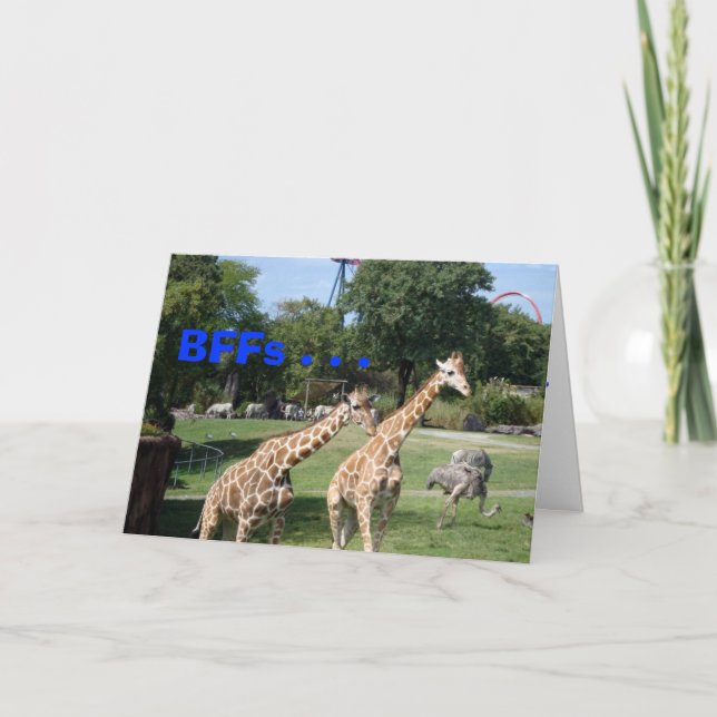 Tarjeta BFFs… (Anverso)