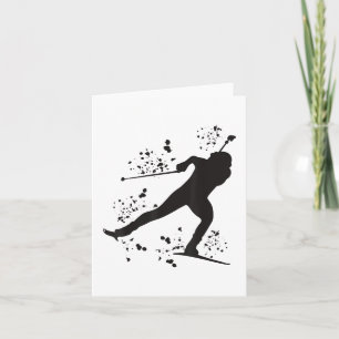 Tarjeta Biatleta Nórdica Esquí Biatlón camiseta_1.png