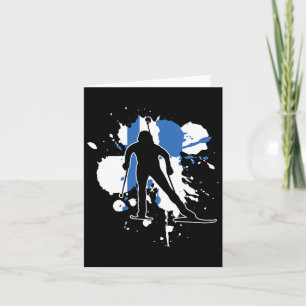 Tarjeta Biatlón de Bandera de Finlandia - Biatlón finlandé