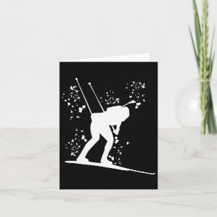 Tarjeta Biatlón de esquí nórdico 28