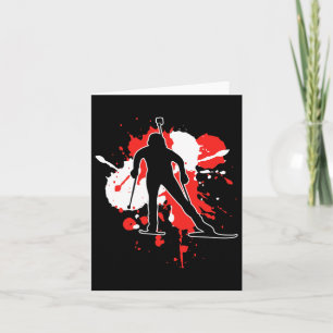 Tarjeta Biatlón de la Bandera de Austria - Biatlón austria