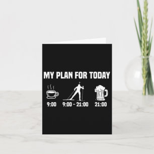Tarjeta Biatlón Plan de Biatleta Hoy Coffee Beer Skip S