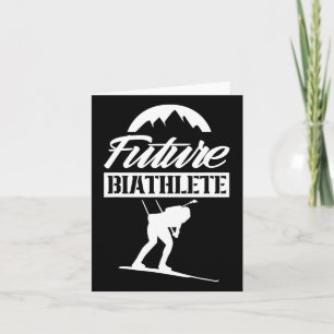 Tarjeta Biatlones de la Biatlón de la Biatleta del Futuro