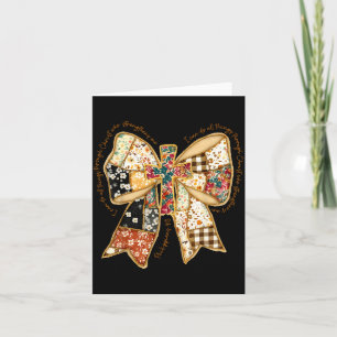 Tarjeta Biblia Verso Coqueta Cristiana Jesús Lazo Patchwor