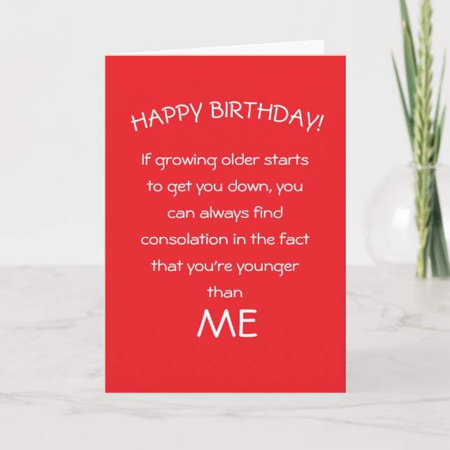 Tarjeta biblico gracioso feliz deseo de cumpleaños (Anverso)