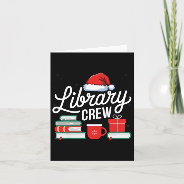 Tarjeta Biblioteca: Amantes de libros bibliotecarios de Na (Anverso)