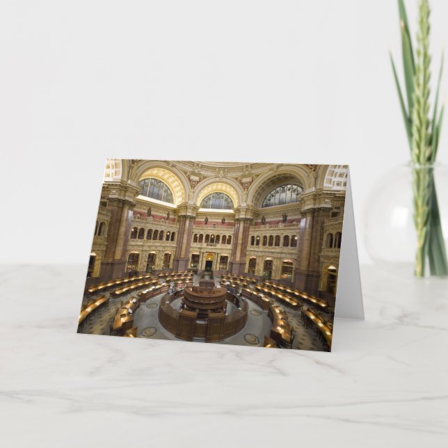 Tarjeta Biblioteca del Congreso (Anverso)