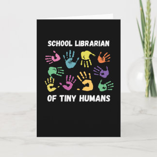Tarjeta Biblioteca Escolar Gracioso Regalo Para Biblioteca